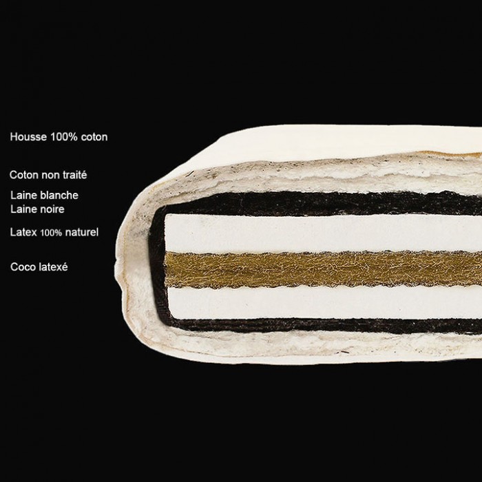 Matelas SEQUOIA Natura moyen Matelas SEQUOIA Natura moyen