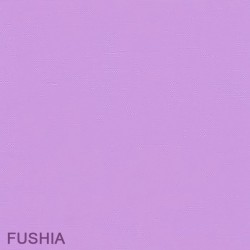 Housse de futon en coton coloris FUSHIA